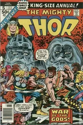 Buy Thor Journey Into Mystery #5 VG+ 4.5 1976 Stock Image • 12.81£