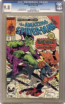 Buy Amazing Spider-Man #312D CGC 9.8 1989 1092135007 • 159.20£