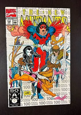 Buy NEW MUTANTS #100 (Marvel Comics 1991) -- 1st Appearance X-FORCE -- 2nd Printing • 9.89£