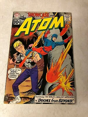 Buy ATOM In SHOWCASE #35 KEY ISSUE 2ND APPEARANCE 1961 GIL KANE DOOMS FROM BEYOND • 116.48£