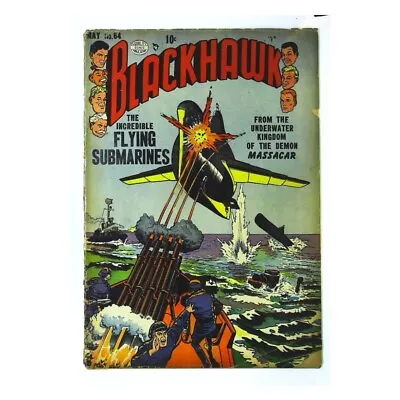 Buy Blackhawk #64  - 1944 Series DC Comics Good+ Full Description Below [a. • 38.19£