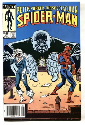 Buy Spectacular Spider-Man #98 1985-1st Appearance Of Spot COMIC BOOK Newsstand • 46.05£