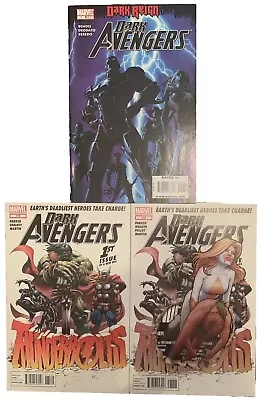 Buy DARK AVENGERS #1 Bendis VF- DARK AVENGERS #175-176 NM- THUNDERBOLTS MARVEL MCU • 6.21£