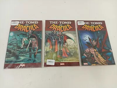Buy The Tomb Of Dracula Marvel X3 Comic Graphic Novels Paperback  • 9.99£