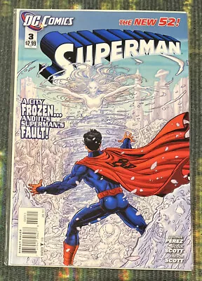 Buy Superman #3 New 52 2012 DC Comics Sent In A Cardboard Mailer • 3.99£