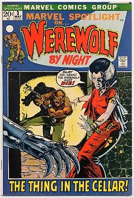 Buy Marvel Spotlight 3 VF 1972 Marvel Comics 2nd App Werewolf By Night Mike Ploog • 93.19£