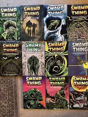 Buy Alan Moore Swamp Thing . Titan Books.  1-11.   • 109.99£