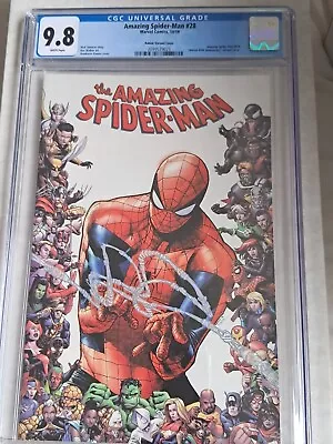 Buy CGC 9.8 Amazing Spider-Man #28 (#829) Rare Humberto Ramos 80th Anniversary Cover • 9.99£