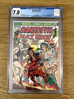 Buy Daredevil 105 CGC 7.0 1st Moondragon 4332690008 Marvel Comics 1973 FN/VF • 77.65£