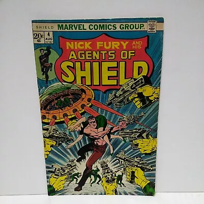 Buy Nick Fury & His Agents Of Shield #4 1973 Marvel Comics • 3.88£
