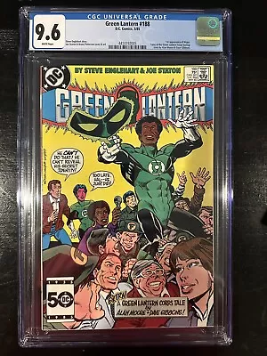 Buy Green Lantern #188 CGC 9.6 (DC 1985)   WP!  1st Appearance Of Mogo! • 66.01£