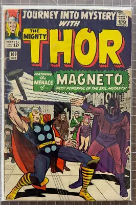 Buy Thor Journey Into Mystery Thor Magneto #109 1964 Marvel Comic 1.5-2.5 • 28.03£