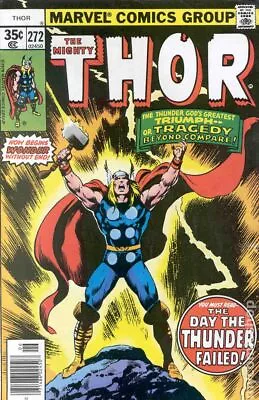 Buy Thor #272 VG+ 4.5 1978 Stock Image Low Grade • 5.13£