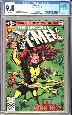 Buy Uncanny X-Men #135 CGC 9.8 White Pgs Marvel Comics 1980 • 384.42£