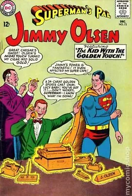 Buy Superman's Pal Jimmy Olsen #73 VG 4.0 1963 Stock Image Low Grade • 8.54£