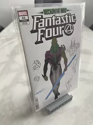 Buy Fantastic Four #41 - Silva Concept Art 1 In 10 Incentive Variant Cover - 2018 • 5£