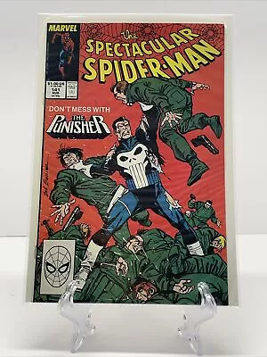 Buy Marvel Comics The Spectacular Spider-Man #141 Aug 1988 Comic Book Punisher • 5.44£