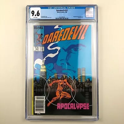 Buy Daredevil #227 (1986) CGC 9.6, Kingpin Discovers Matt Murdock Is DD, Born Again • 97.08£