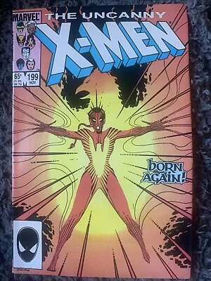 Buy Uncanny X-Men #199 - (1985) Marvel Comics- Rachel Becomes Phoenix II • 5£