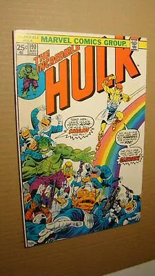 Buy Hulk 190 Vs 1st Glorian Appearance Herb Trimpe Art Bronze Age Marvel • 6.99£