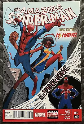 Buy The Amazing Spider-Man #7  1st Print  Vol#3 2014 1st Appearance Of Spider-UK NM • 17£