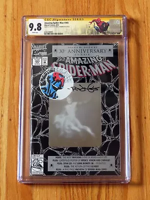 Buy AMAZING SPIDER-MAN #365 CGC SS 9.8 Signed Sketch Rick Leonardi Signature Series • 376.65£