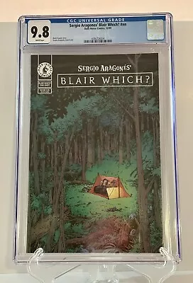 Buy Sergio Aragones Blair Which? (1999) Dark Horse CGC 9.8 White Pages ONLY 2 EXIST! • 139.79£