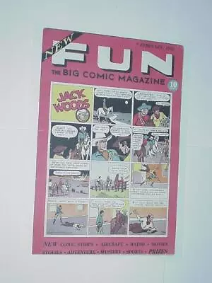 Buy New Fun #1 Poster Jack Woods (1935) By Lyman Anderson DC Comics • 46.59£