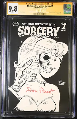 Buy Chilling Adventures In Sorcery #1 CGC SS 9.8 Dan Parent - Chamber Of Chills #19 • 131.98£