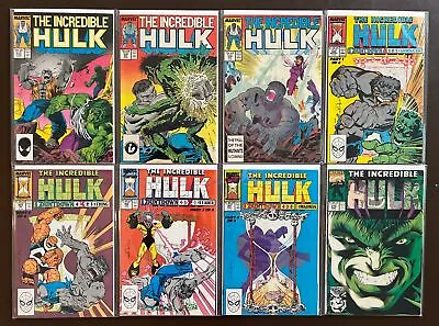 Buy The Incredible Hulk Vol 2 #332-379 Marvel Comics Lot 8 Issues 1987 FN/VF - VF/NM • 23.29£