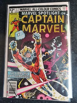 Buy Marvel Spotlight Captain Marvel 1 Classic Bronze Age • 0.99£