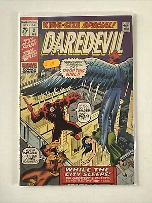 Buy DAREDEVIL KING SIZE SPECIAL #2 Marvel Comics 1971 VFN (8.0) • 16.95£