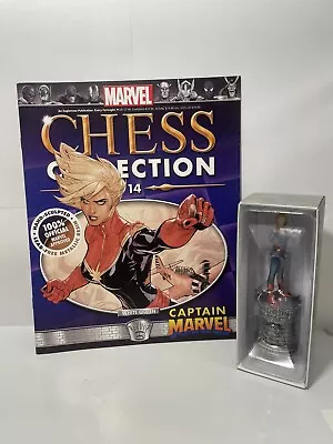 Buy Marvel Chess Collection 14 Captain Marvel White Queen • 10£