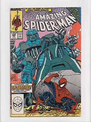 Buy Amazing Spider-Man #329 Marvel Comic Book 1990 Tri-Sentinel FN • 3.88£