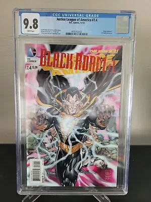 Buy Justice League Of America #7.4 Cgc 9.8 Graded Black Adam #1 3d Lenticular Cover • 54.45£