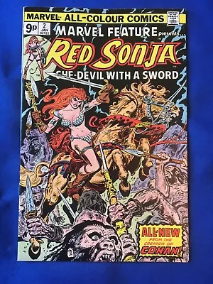 Buy Marvel Feature #2 VFN (8.0) MARVEL ( Vol 2 1975) Red Sonja (5) • 13£