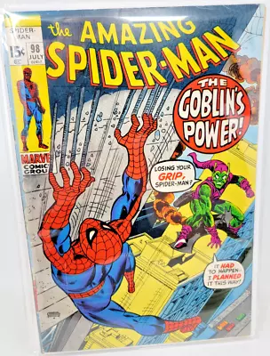 Buy Amazing Spider-man #98 1st No Cca Publish Drug Story *1971* 7.0 • 66£