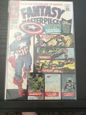 Buy FANTASY MASTERPIECES #5 Comic Marvel Comics Silver Age Captain America 1966 • 20£