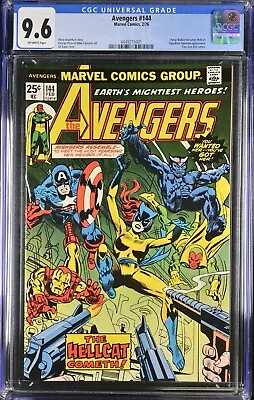 Buy Avengers #144 CGC 9.6 • Patsy Walker Becomes Hellcat • Gil Kane Cover • Marvel • 310.64£