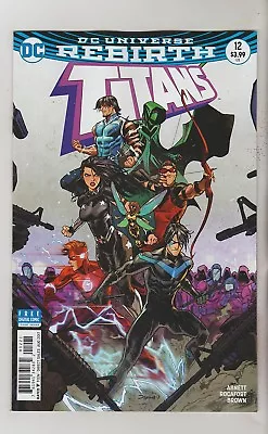 Buy Dc Comics Titans #12 Rebirth Variant August 2017 1st Print Nm • 4.65£