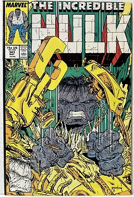 Buy The Incredible Hulk #343 (1988) Hulk Marvel Comics Todd McFarlane Art VF- • 7.76£