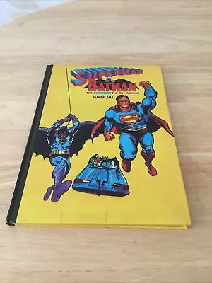 Buy Superman & Batman With Robin The Boy Wonder Annual 1977 • 6£