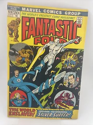 Buy Fantastic Four #123 Silver Surfer - High Grade 1972 7.5 (Very Fine-) • 62.12£