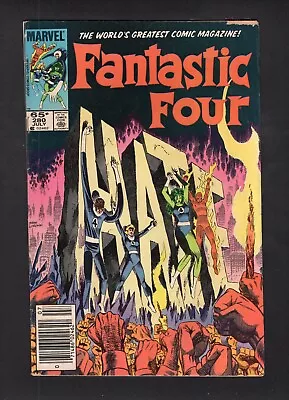 Buy Fantastic Four #280 Sue Storm Becomes Malice Newsstand Marvel Comics '85 GD/VG • 3.89£
