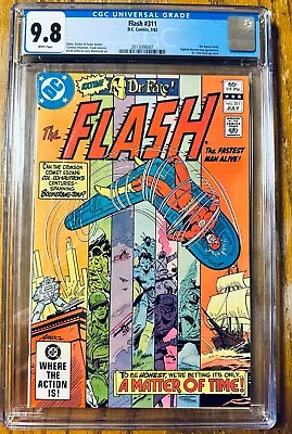 Buy Flash #311 CGC 9.8 WP 1982 DC (Dr Fate Back-Up Story) (Captain Boomerang App) • 93.19£