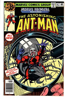 Buy Marvel Premiere #47 (1979) - Grade 8.0 - 1st Appearance Of Scott Lang Ant-man! • 93.19£