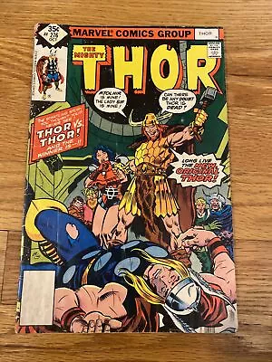 Buy 1976 Marvel Comics The Mighty Thor #276 RARE 1st App Red Norvell Iconic Cover B1 • 1.86£