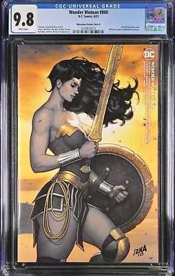 Buy Wonder Woman #800 David Nakayama  Limited Trade Variant CGC 9.8 • 55.92£