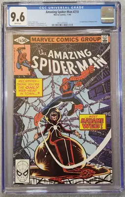 Buy Amazing Spider-Man #210 ~ CGC 9.6 Near Mint+ ~ 1980 Marvel Comics • 151.44£