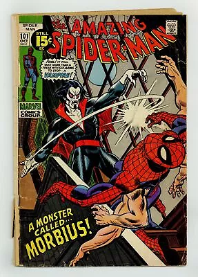 Buy Amazing Spider-Man #101 FR 1.0 1971 1st App. Morbius • 93.19£